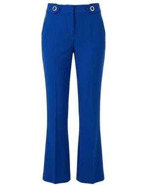 Trussardi Blue Polyester Trousers
