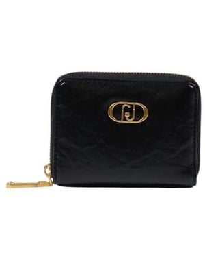 Liu Jo Black Artificial Leather Wallet