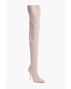 Balmain Monogrammed Over - White