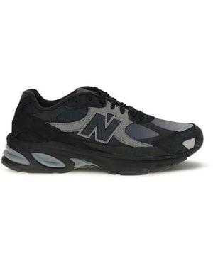 New Balance Black Polyamide Athletic Trainers