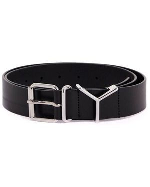 Y. Project Sl\N\Nysl Buckle Belt With - Black