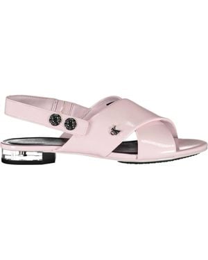 Calvin Klein Pink Polyethylene Sandal