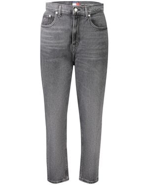 Tommy Hilfiger Mom Jean Ultra High Rise - Grey