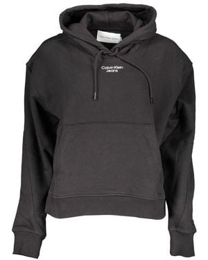 Calvin Klein Black Cotton Jumper