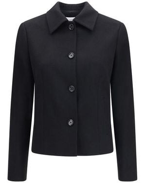 Lardini Black Wool Oves Aries Full - Blue