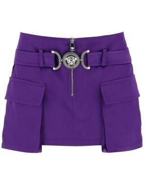 Versace Duchesse Skirt - Purple