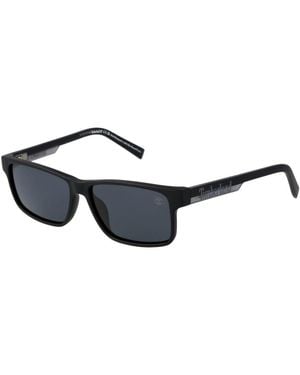 Timberland Black Stainless Steel Sunglasses