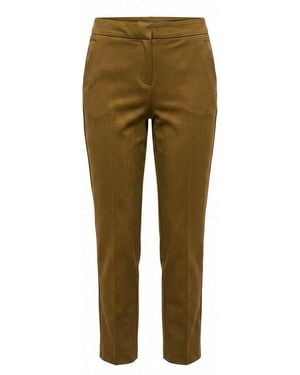 Trussardi Brown Cotton Pants - Green