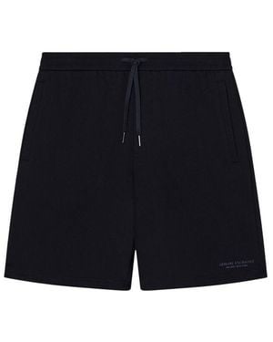 ARMANI EXCHANGE Cotton Sportswear - Black