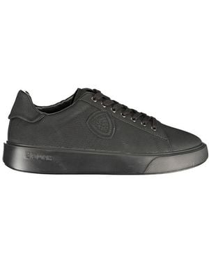 Blauer Nero Polyurethane Men Sneakers - Black