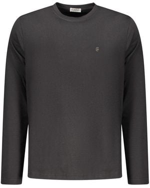 COVERI MOVING "black Cotton Men's T - Grey