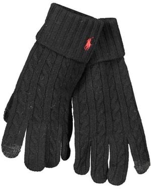 Ralph Lauren Black Nylon Glove