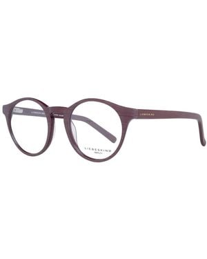 Liebeskind Berlin Red Plastic Frames - Brown
