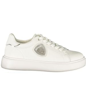 Blauer Bianco Leather S Sneaker - White