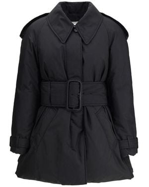 Burberry Black Polyester Coat