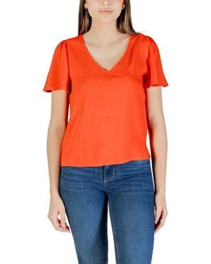 Vero Moda Viscose Blouse - Orange
