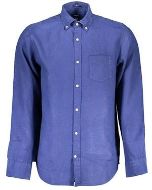 GANT Linen Shirt - Blue