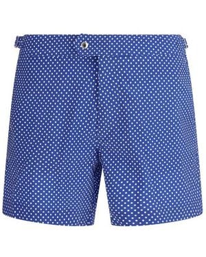 Tom Ford Blue Polyester Short And Mini Shorts