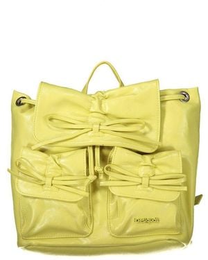Desigual Giallo Polyurethane Backpack - Yellow