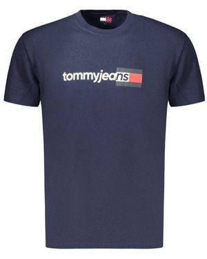 Tommy Hilfiger Blue Cotton T