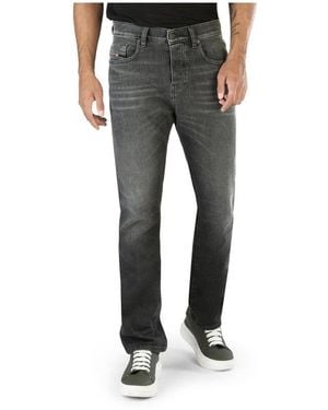 DIESEL Black Cotton Straight - Gray