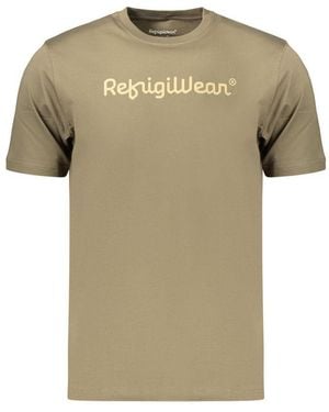 Refrigiwear Green Cotton Men's T
