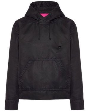 Valentino Hoodded Jacket - Black