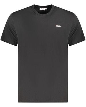 Fila Short Sleeve Crew Neck Tee - Black