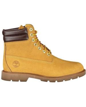 Timberland Beige Polyester Ankle - Yellow