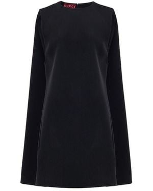 Gucci Black Wool Dress