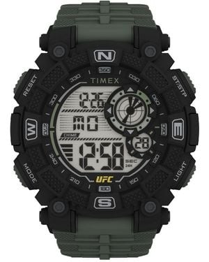 Timex Bicolor Rubber Sport Watch - Black