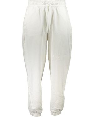 Calvin Klein Relaxed Fit Casual Trousers - White