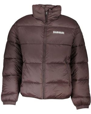 Napapijri Polyamide Jacket - Brown
