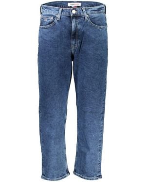 Tommy Hilfiger Blue Cotton Jeans & Pant