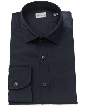Bagutta Cotton Shirt - Blue