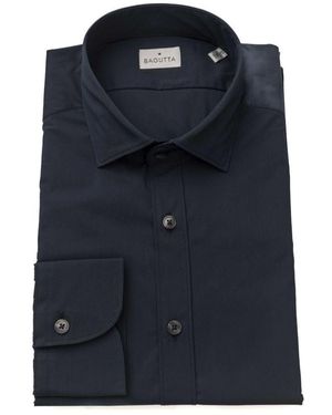 Bagutta Cotton Shirt - Blue