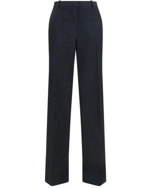 Tom Ford Black Wool Oves Aries Casual Pants - Blue