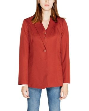 Vero Moda Red Polyester Blazer