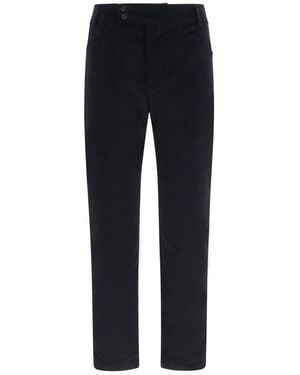 Dolce & Gabbana Black Cotton Casual Trousers