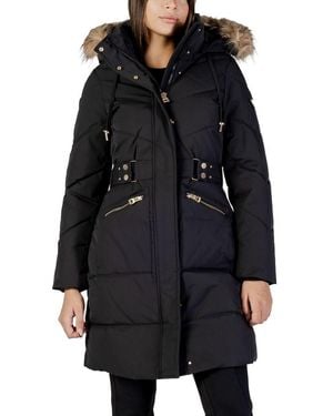 Guess Black Polyester Coat