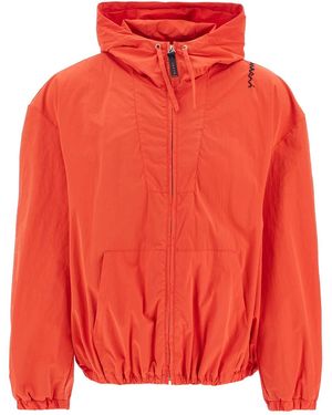 Marni Hooded Jacket - Red