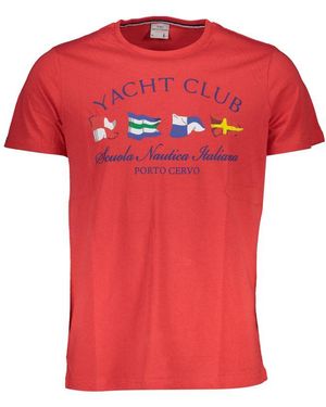Scuola Nautica Cotton T-Shirt - Red