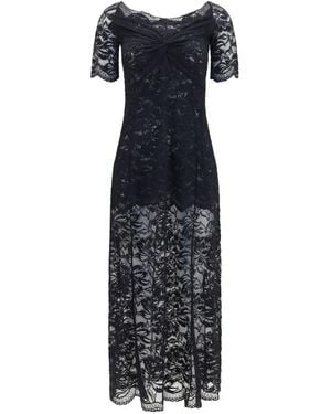 Rabanne Black Polyamide Long Dress