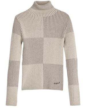 Desigual Viscose Turtleneck - Grey