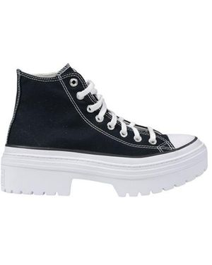Converse Black Fabric Chunky Trainers
