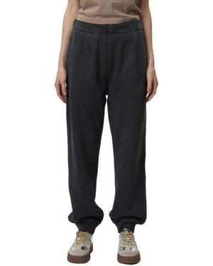 Calvin Klein Gray Cotton Sweatpants (workout Pants) - Black