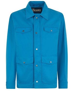 Herno Blue Cotton Full
