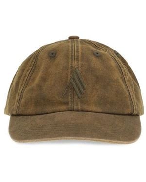 The Attico Brown Cotton Cap (baseball Hat)