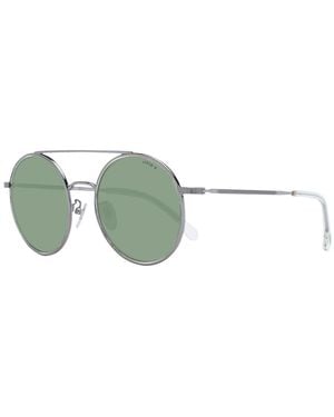Lozza Grey Metal Sunglasses - Green
