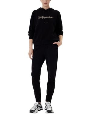 EA7 Cotton Tracksuit - Black
